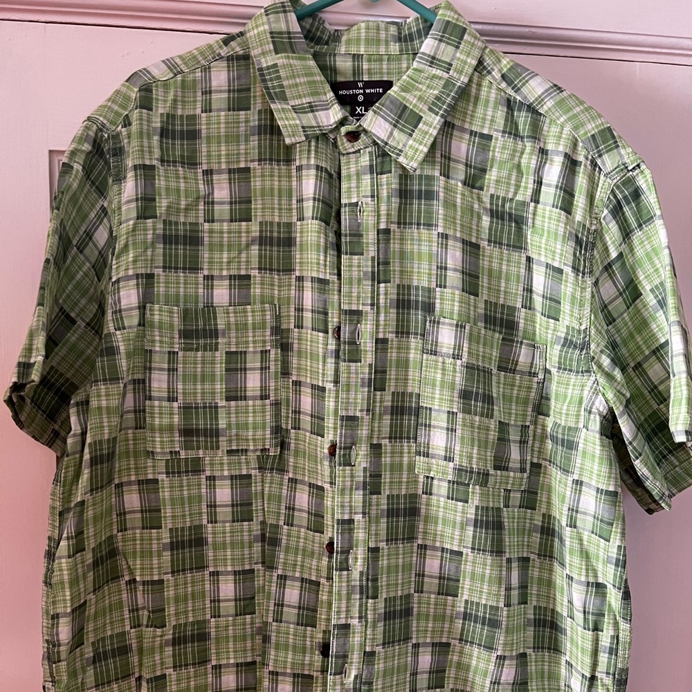 Houston White SS shirt XL
